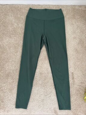 Uniqlo Airism High-Waist Active Leggings - Green